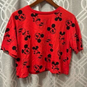 Disney Mickey Mouse red top - women’s XL
